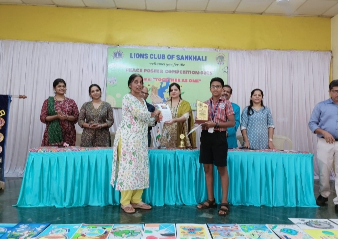 Conducted Peace Poster Contest for 11 school's 