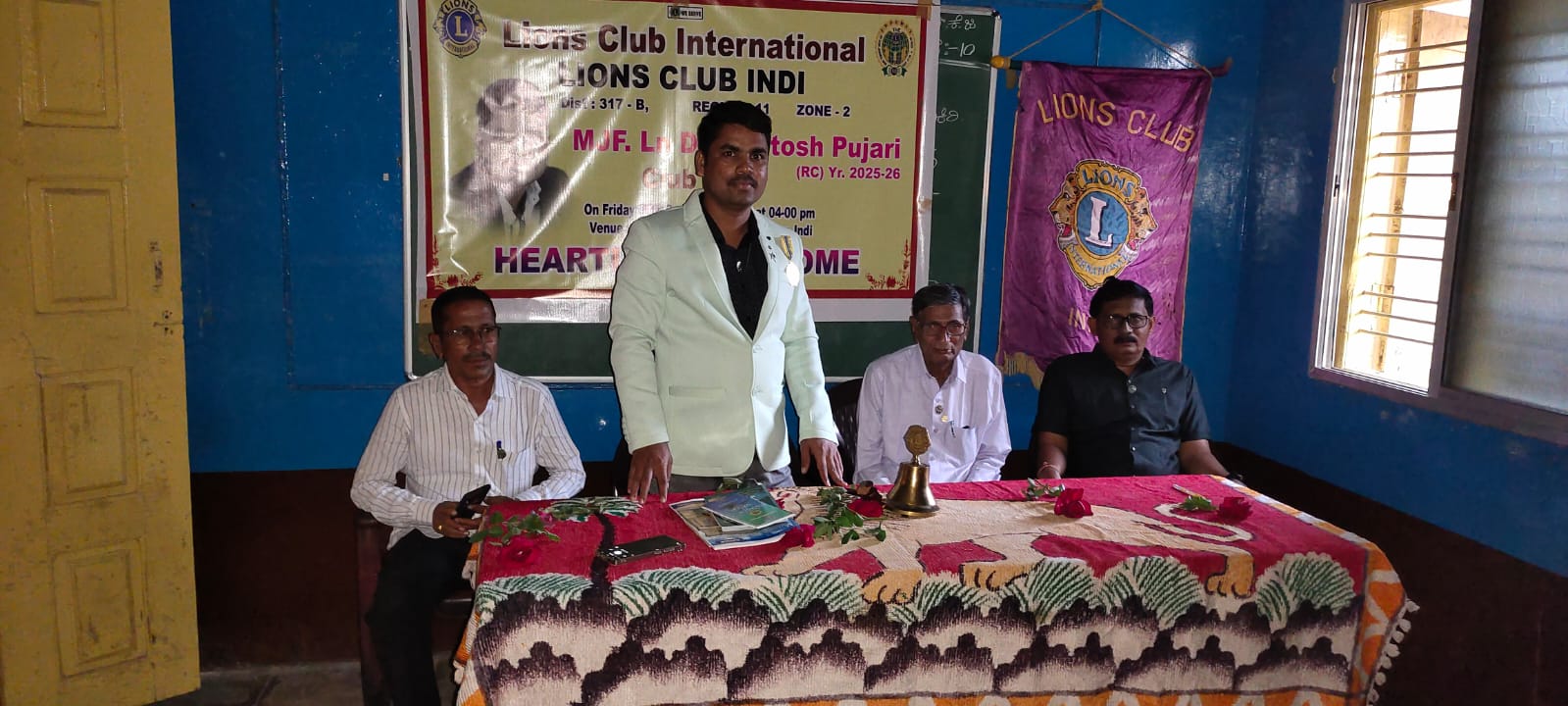 Indhi Club Official Visit .