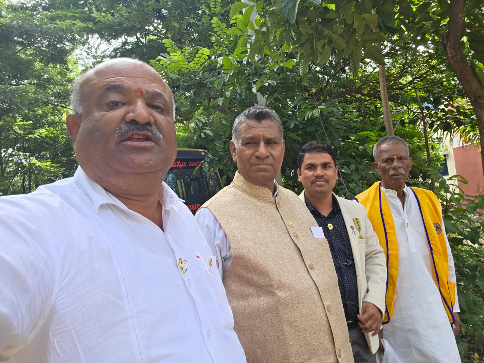 Sindagi club Official visit .