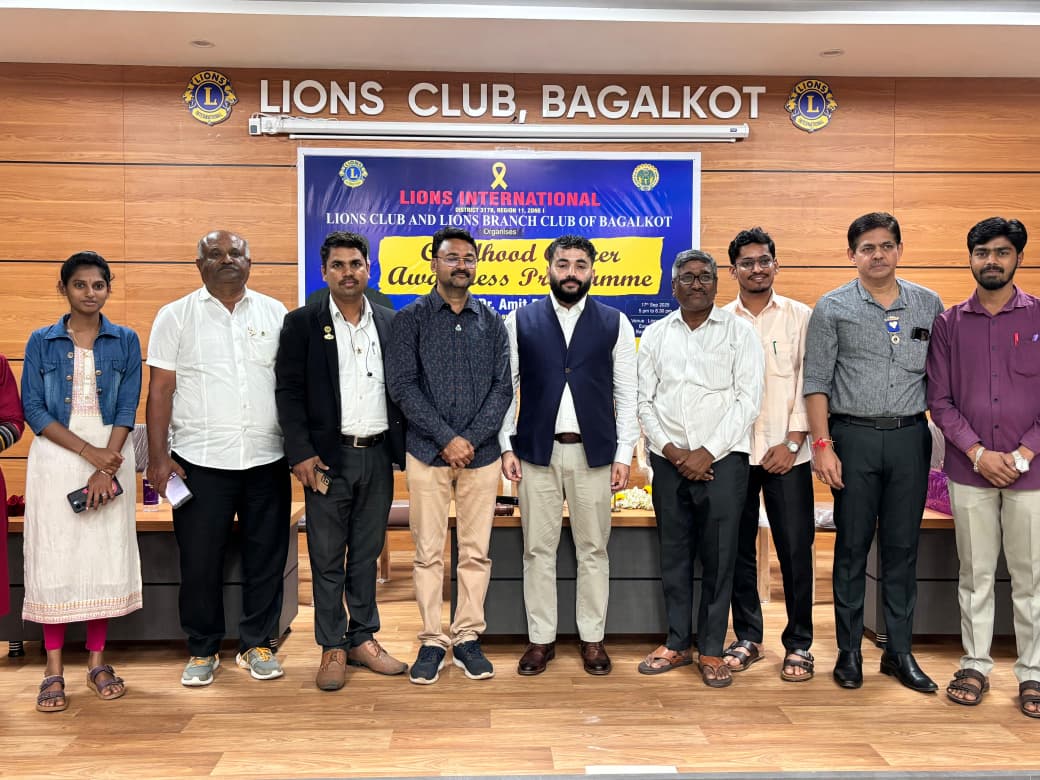 Bagalakot club official  visit.