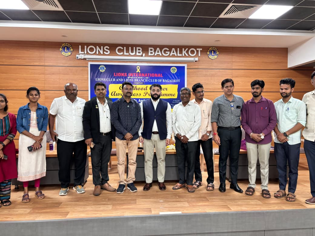 Bagalakot club official  visit.