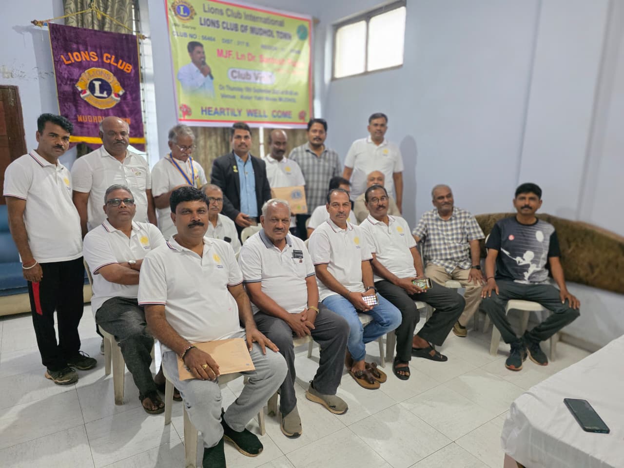 Mudhol club Official visit .