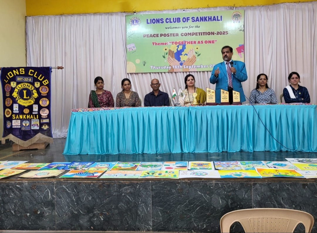 Invited District Chairperson for Peace Poster Competition 