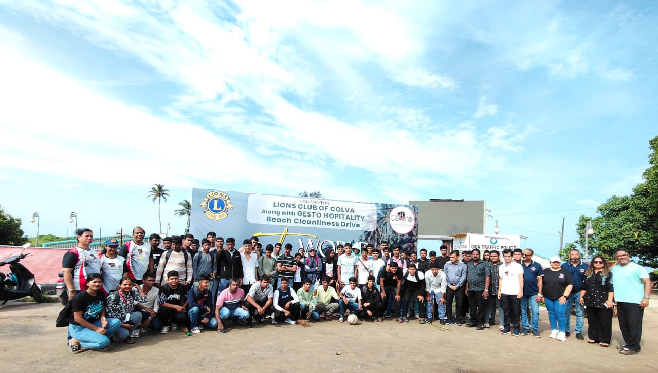 Beach cleaning drive was organized 