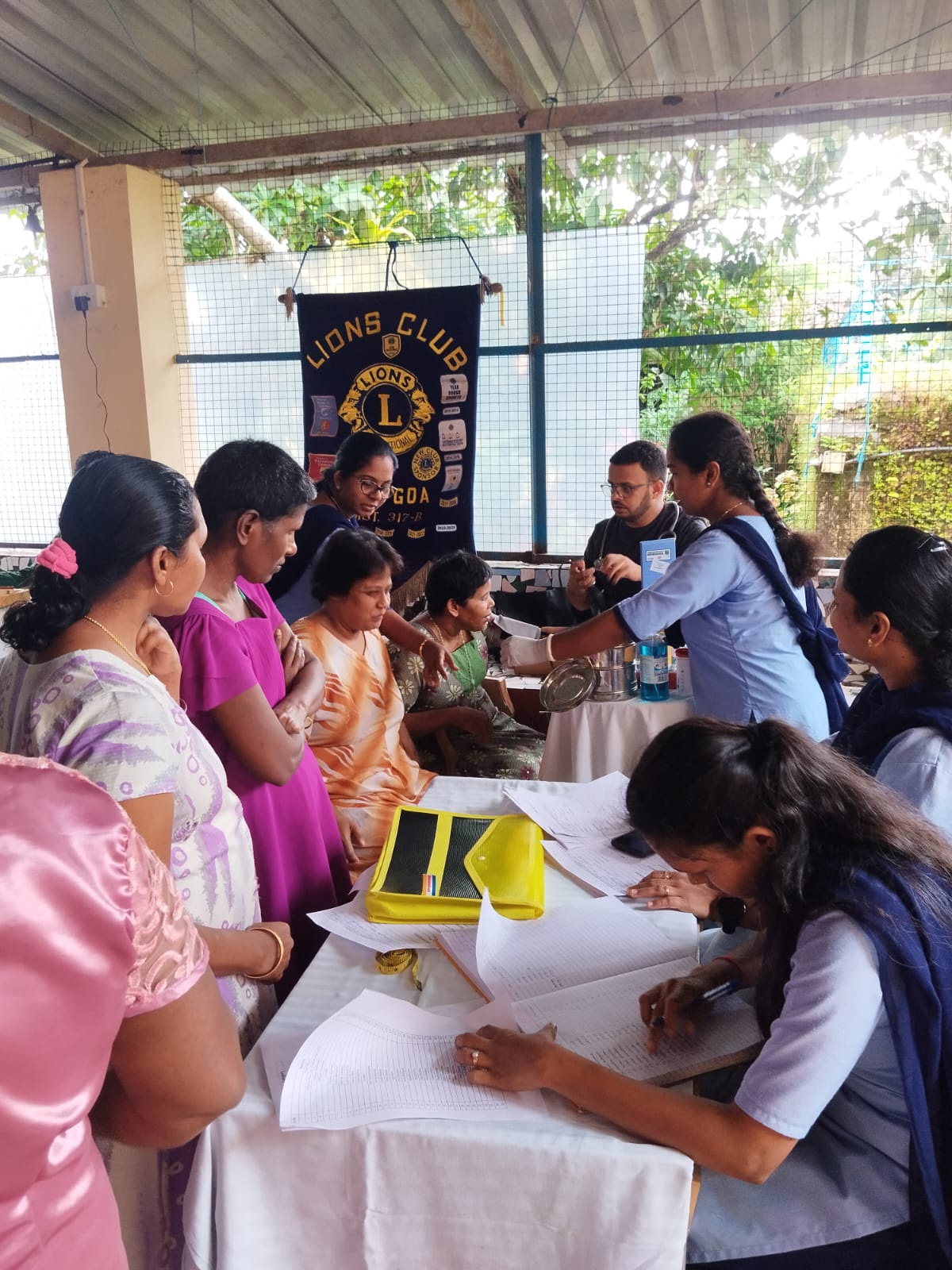 Health Check-up at Mogadan Mother Theresa Old Age Home on 16th September