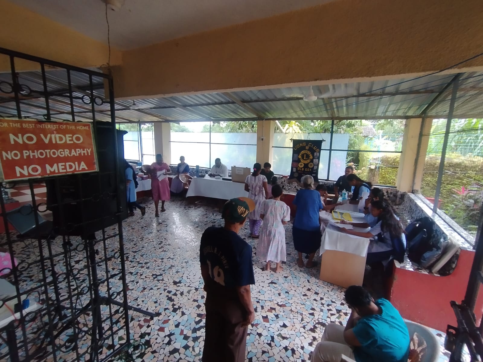 Health Check-up at Mogadan Mother Theresa Old Age Home on 16th September