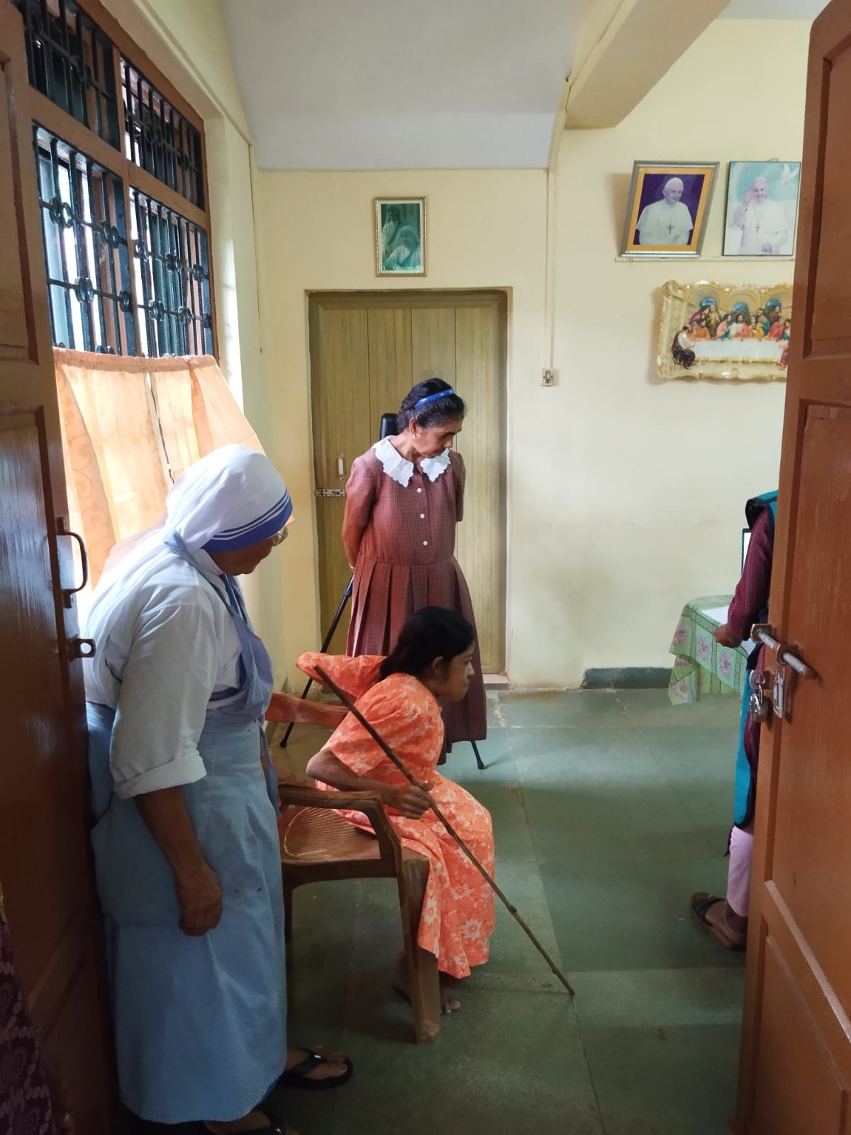 X-ray screening at Mogadan Mother Theresa Old Age Home 16th September