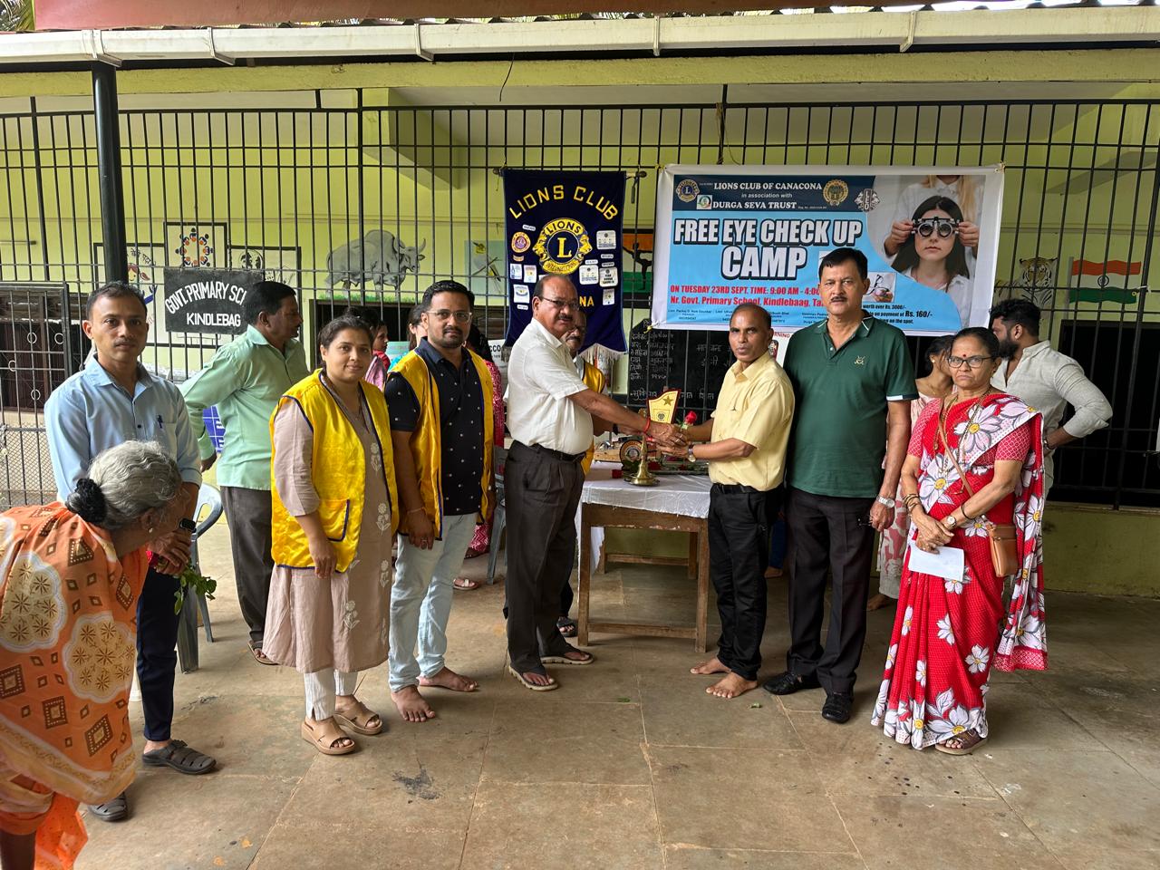 Free eye check up Camp