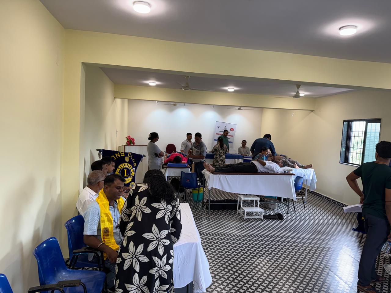 Blood Donation Camp on 26th September 2025 at PHC Corlim