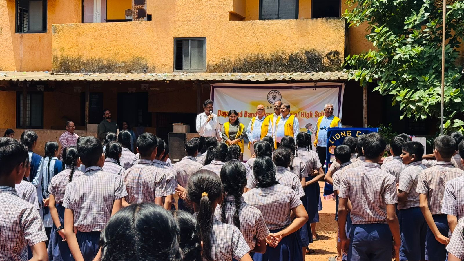 PRINTER DONATION TO DAYANAND BANDODKAR MEMORIAL HIGH SCHOOL,VEREM