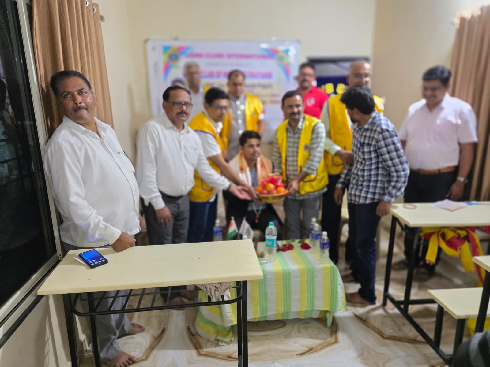 Mudalagi Pariwar club official visit
