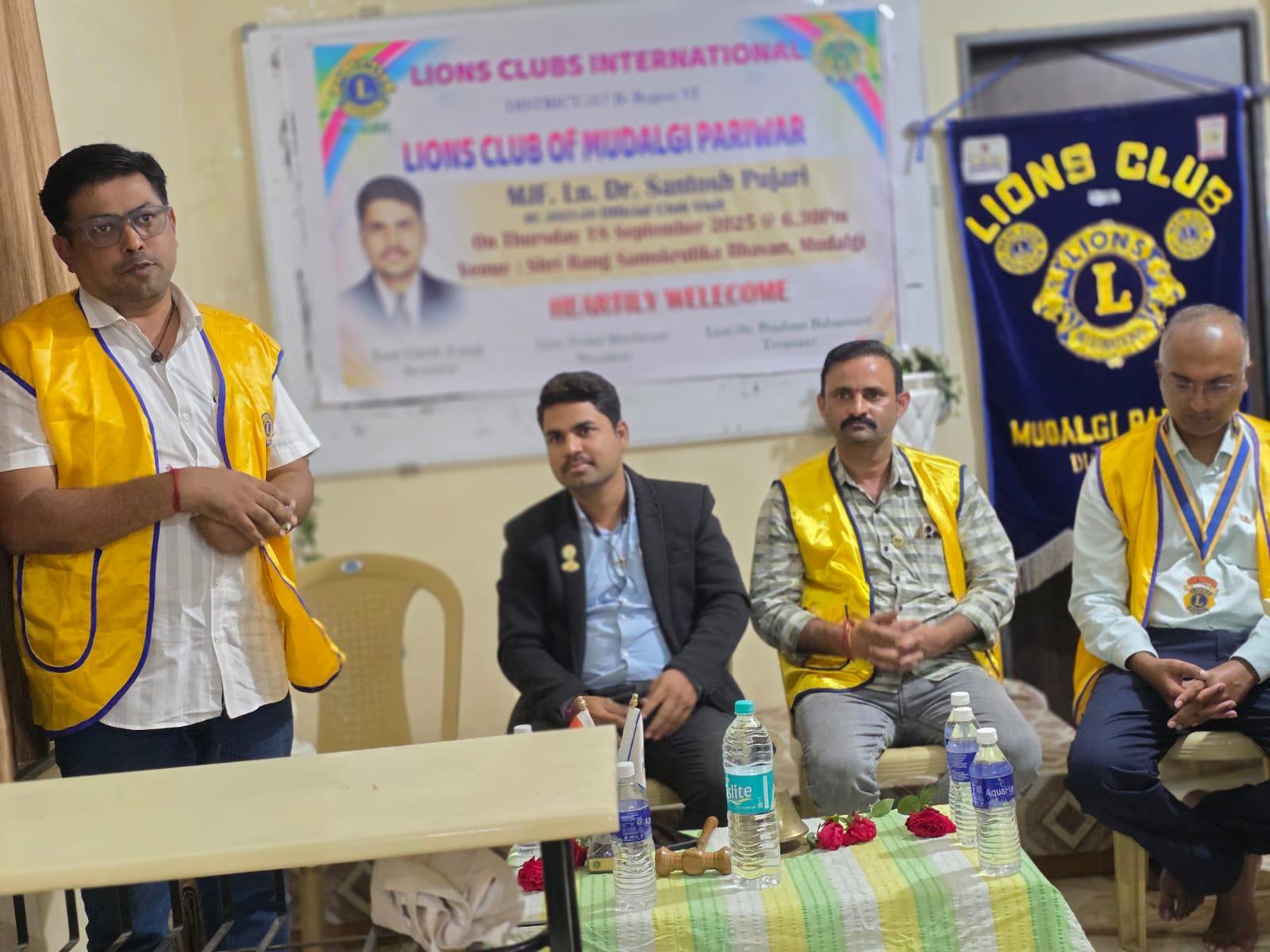 Mudalagi Pariwar club official visit
