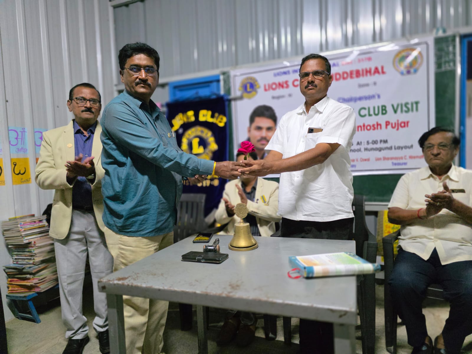 Muddebihal club official visit.