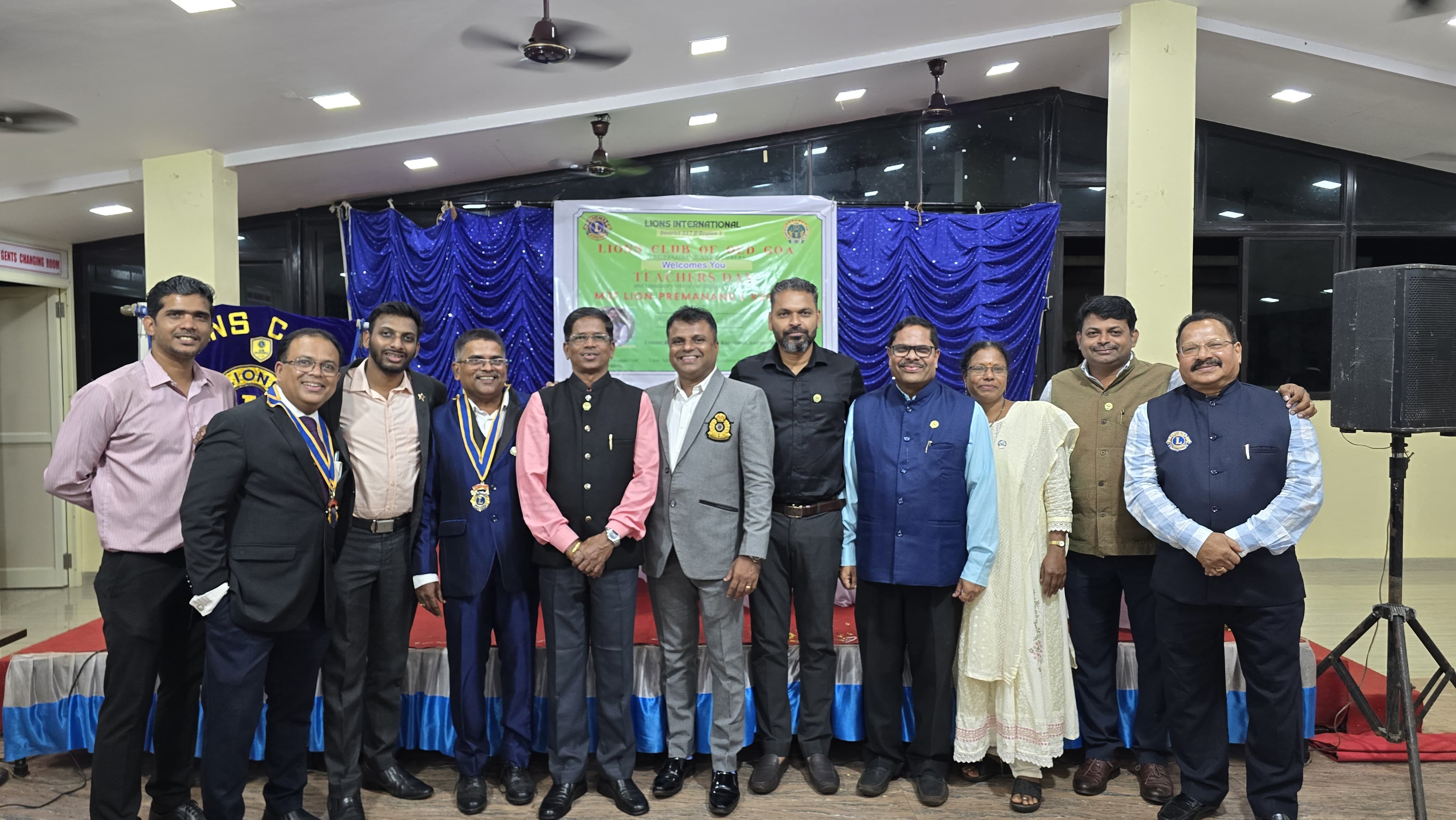 Region Chairman visit to Lion Club of Old Goa