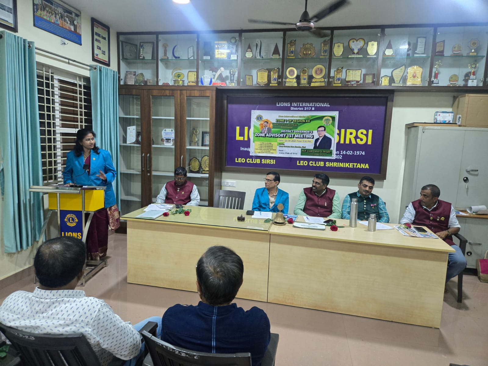 DISTRICT GOVERNOR'S ZONE ADVISORY COMMITEE FIRST MEETING OF ZONE 1 IF REGION 2 HOSTED