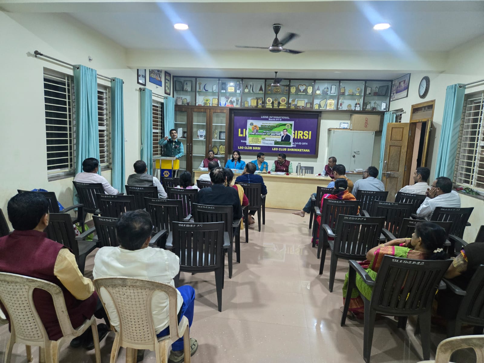 DISTRICT GOVERNOR'S ZONE ADVISORY COMMITEE FIRST MEETING OF ZONE 1 IF REGION 2 HOSTED