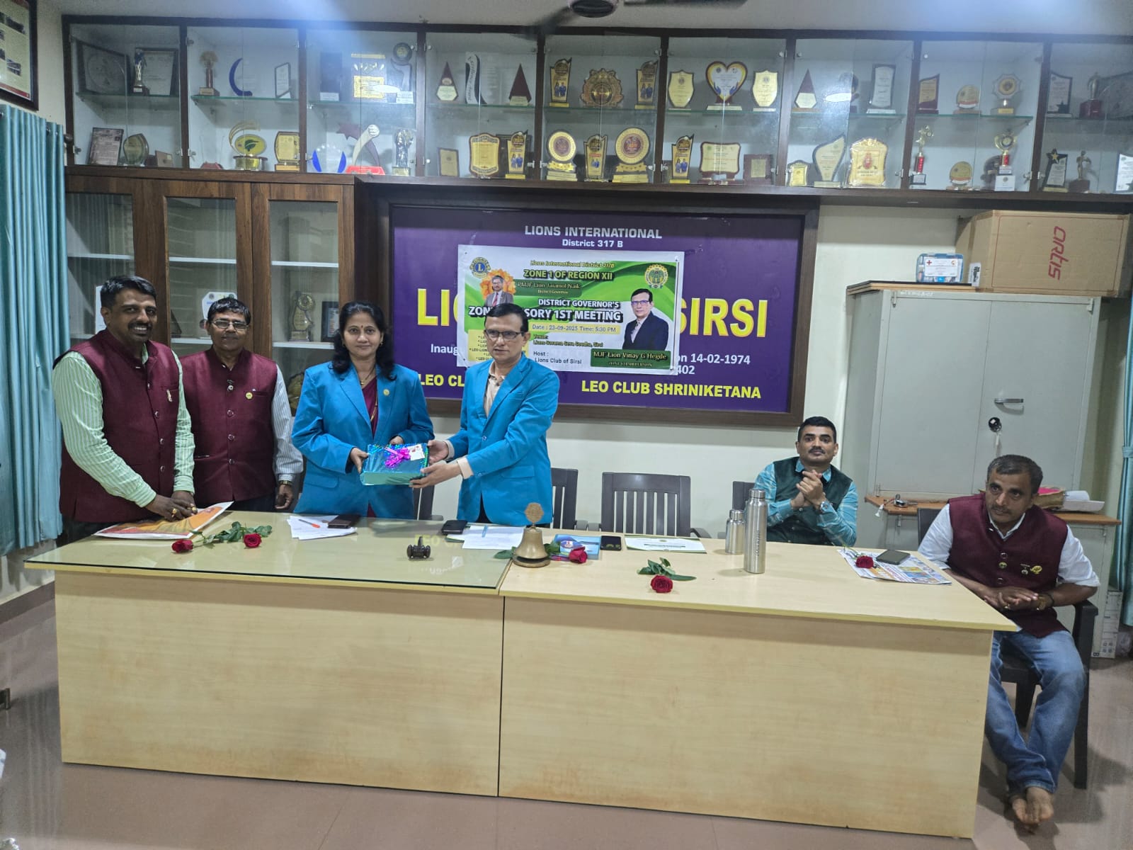 DISTRICT GOVERNOR'S ZONE ADVISORY COMMITEE FIRST MEETING OF ZONE 1 IF REGION 2 HOSTED