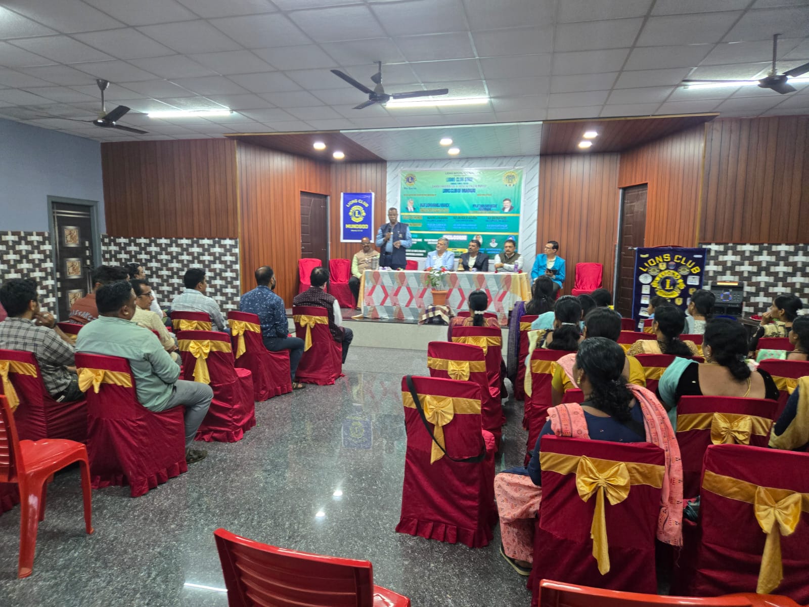 CHARTER PRESENTATION TO THE NEW CLUB LIONS CLUB OF MUNDGOD (INITIATED IN 2024-25)