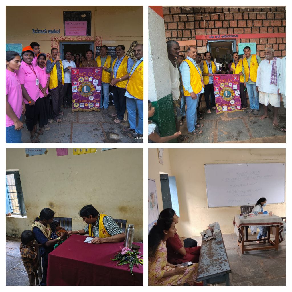 Free Health checkup along with Medicines