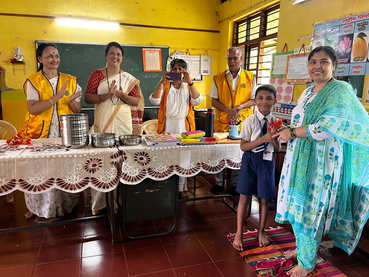 Annadan at Govt Primary school, Bethora Ponda
