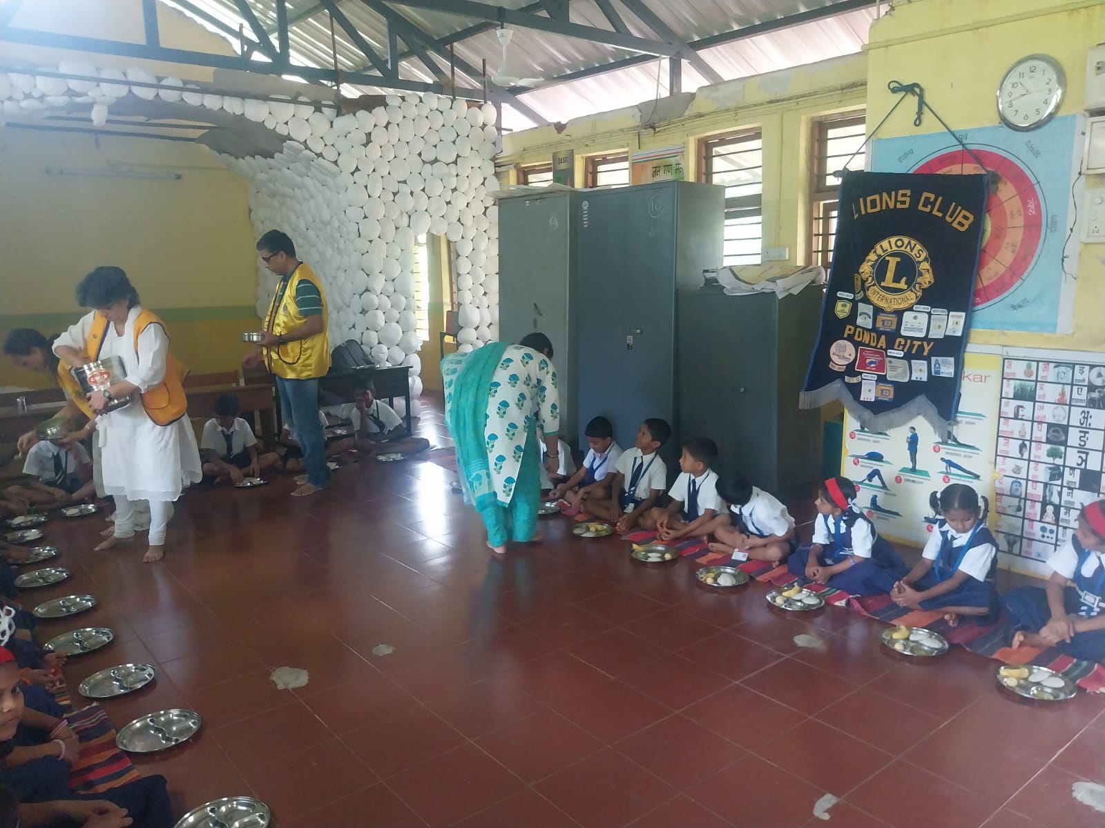 Annadan at Govt Primary school, Bethora Ponda