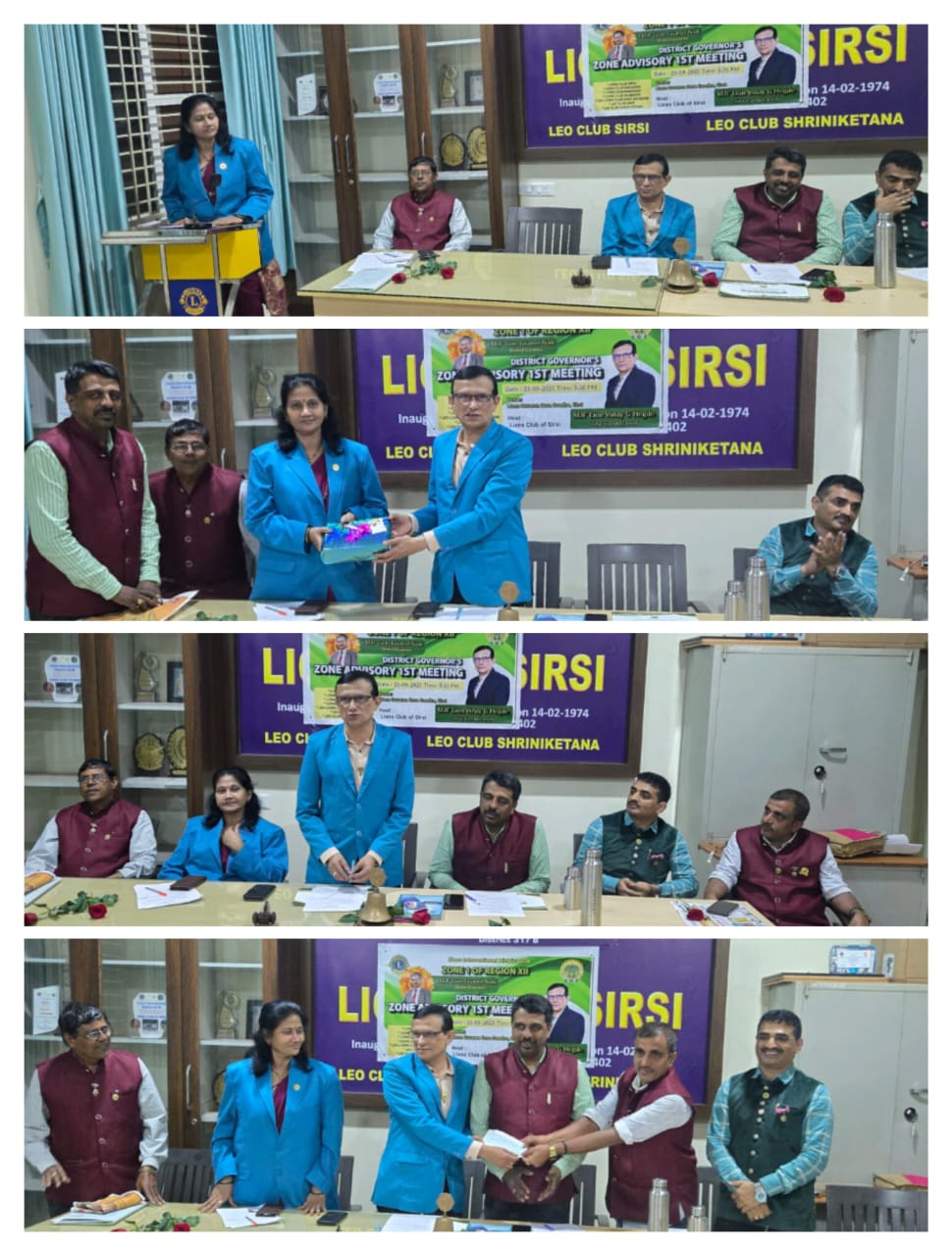 DISTRICT GOVERNOR'S ZONE ADVISORY FIRST MEETING