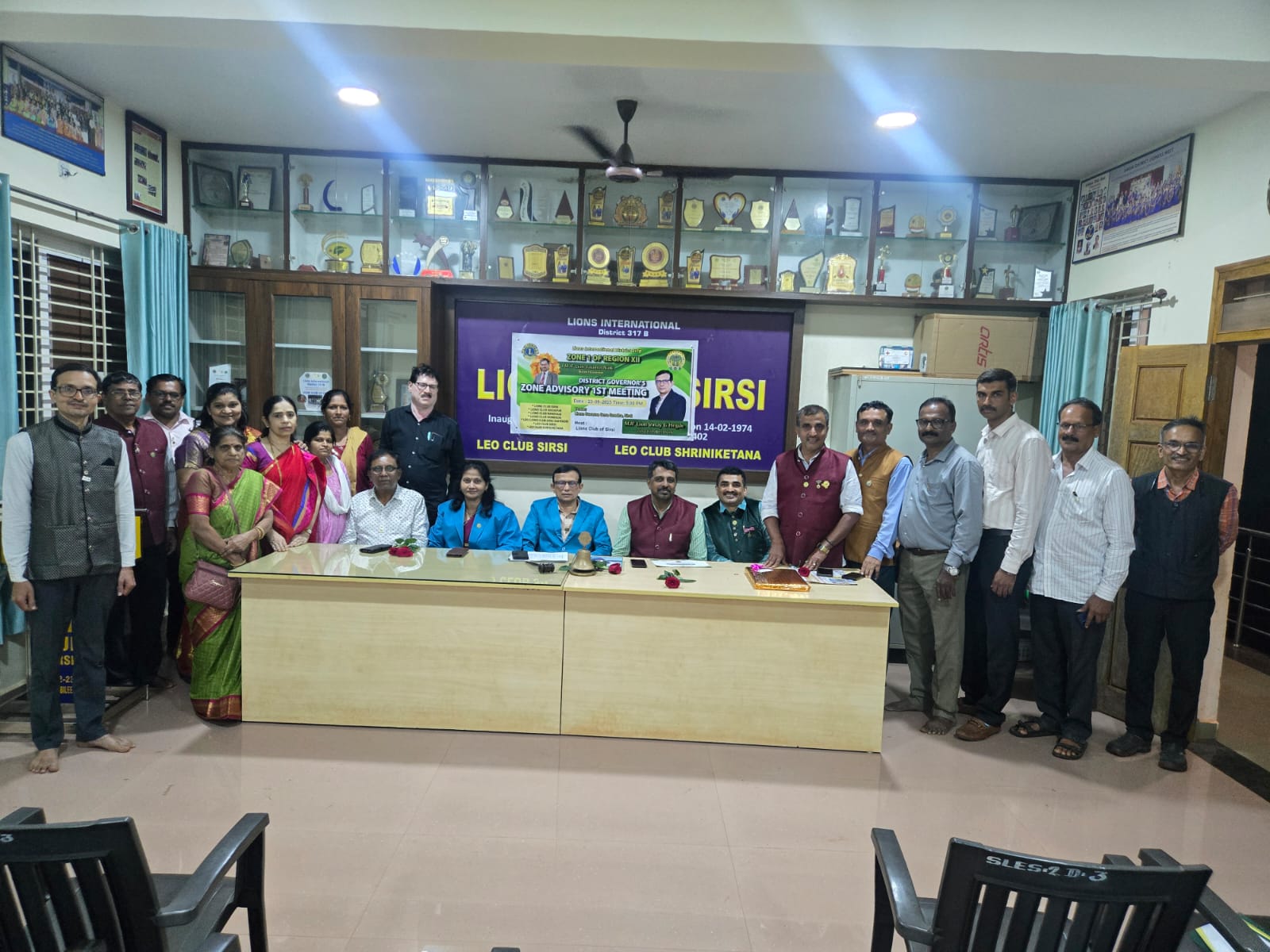 DISTRICT GOVERNOR'S ZONE ADVISORY FIRST MEETING