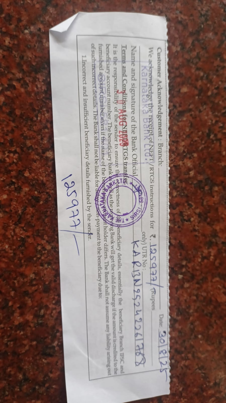 PAYMENT OF INTERNATIONAL AND DISTRICT DUES