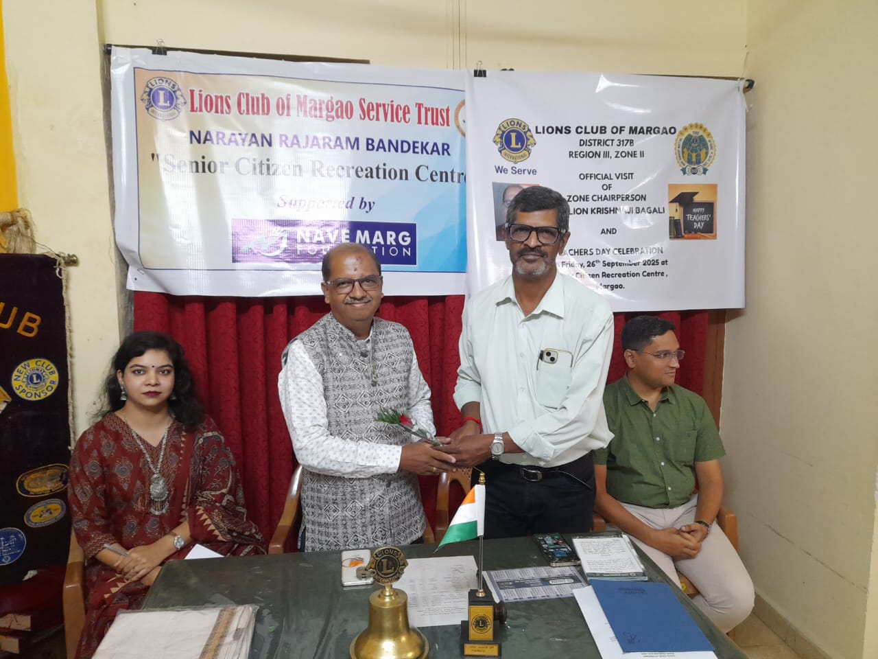 Zone Chairperson Visit & Teachers Day Felicitationm 2025