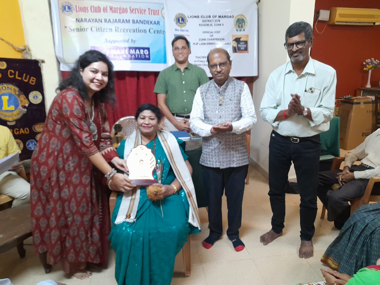 Zone Chairperson Visit & Teachers Day Felicitationm 2025