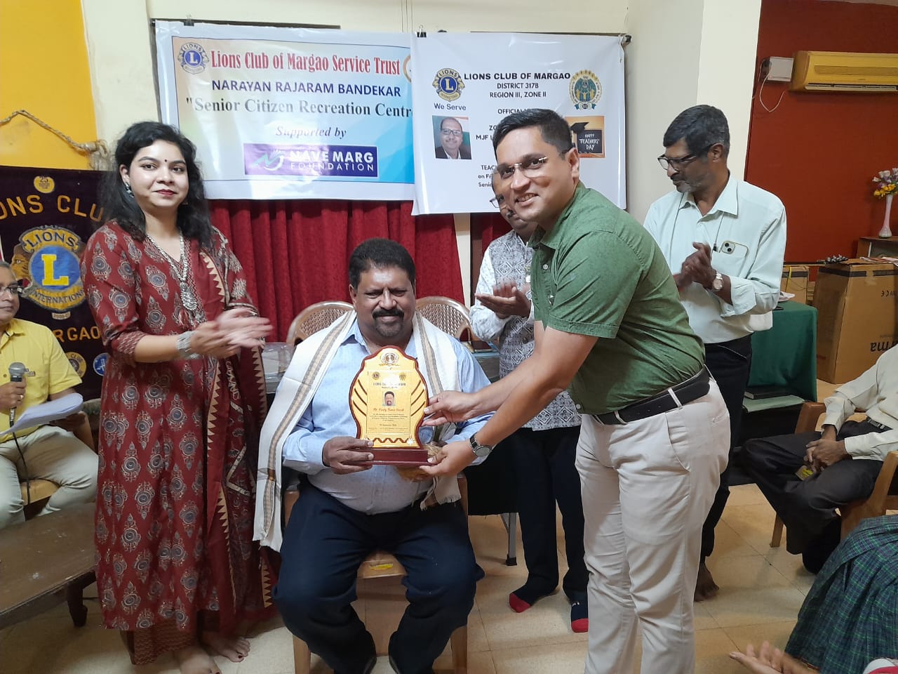 Zone Chairperson Visit & Teachers Day Felicitationm 2025