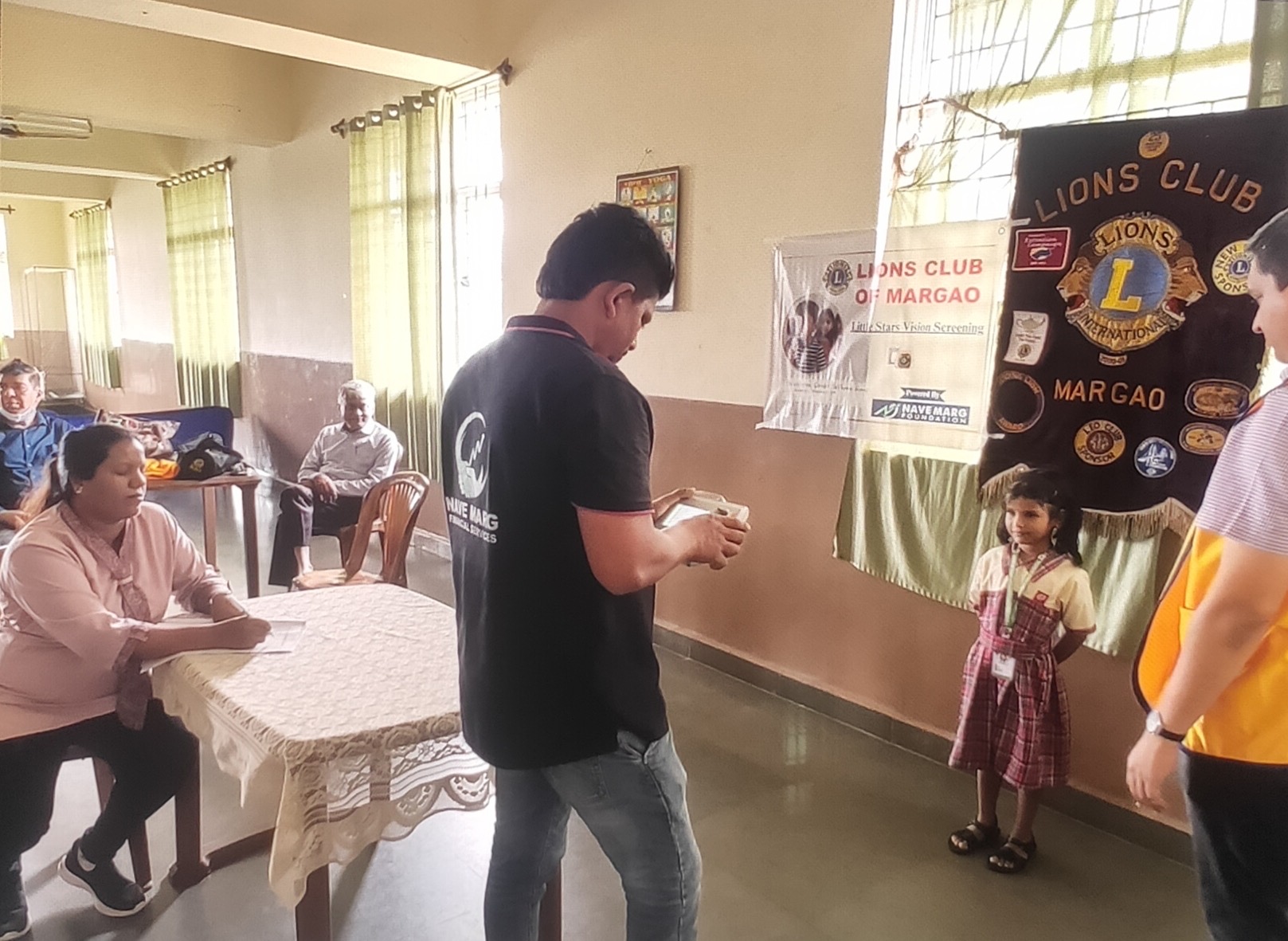 Pre Primary & Primary Student Eye Screening Camp @ Presentation Convent High School