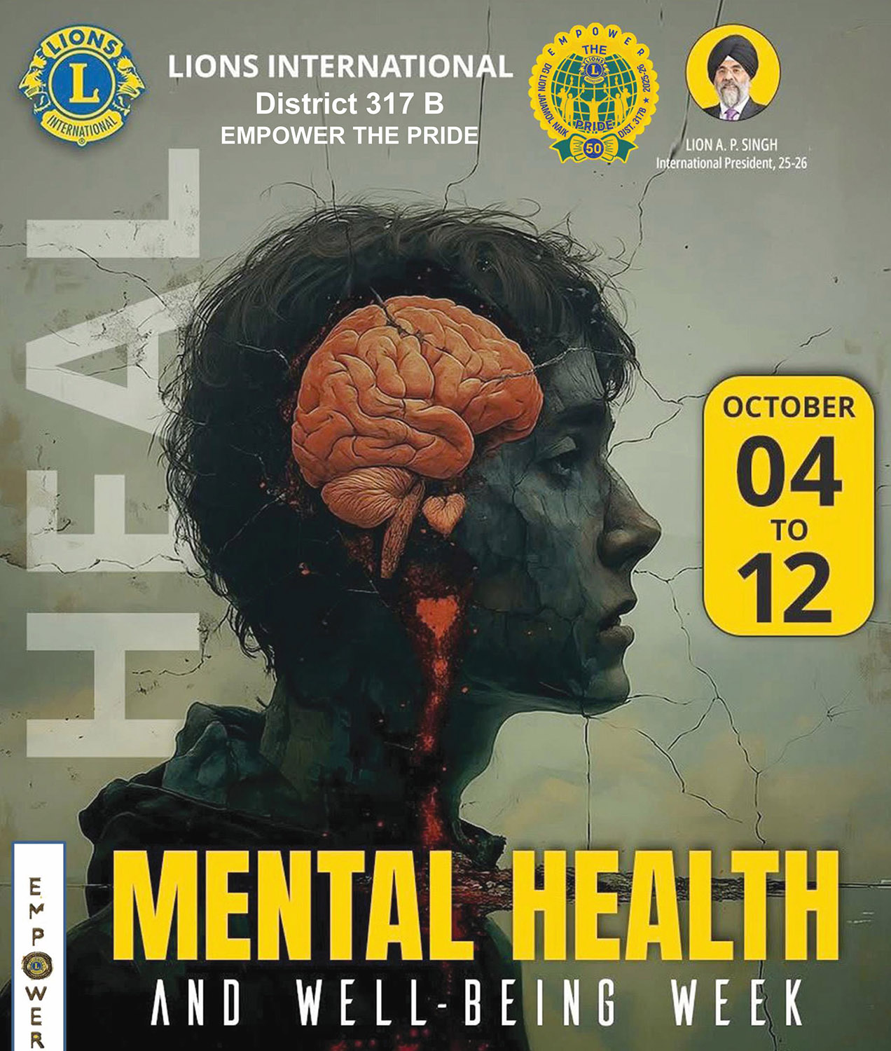 World Wide Week Of Service - Mental Health & Well being UNSDG # 3