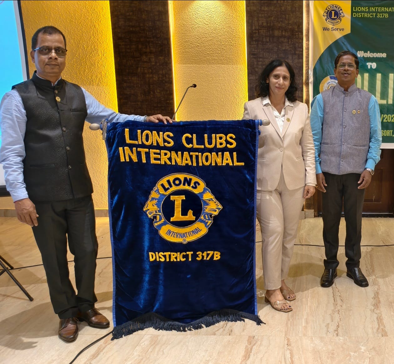 DLLI  COMPLETED BY ONE MEMBER OF LIONS CLUB OF Dabolim