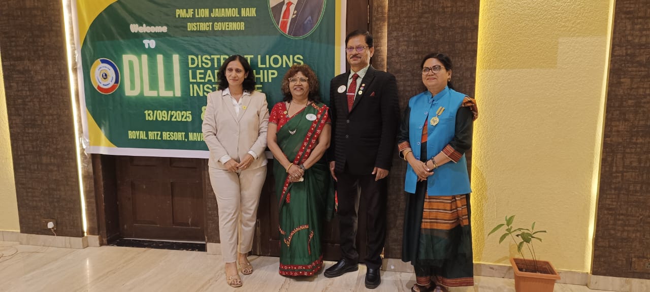 DLLI  COMPLETED BY ONE MEMBER OF LIONS CLUB OF Dabolim