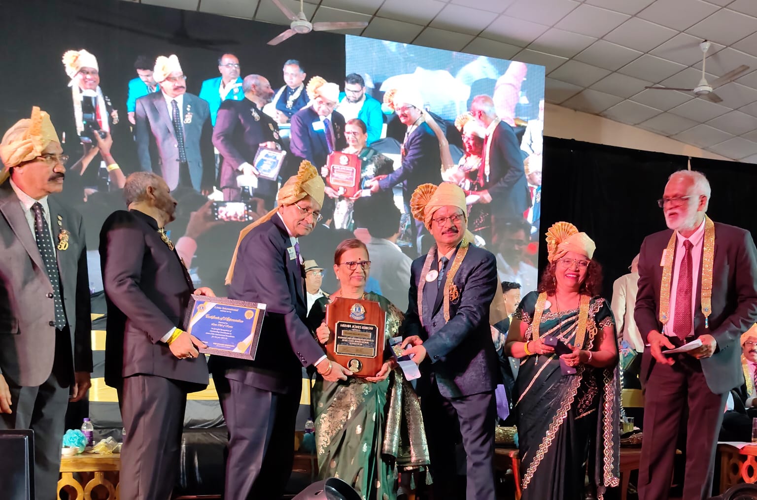 Contribution to LCIF and becoming MJG