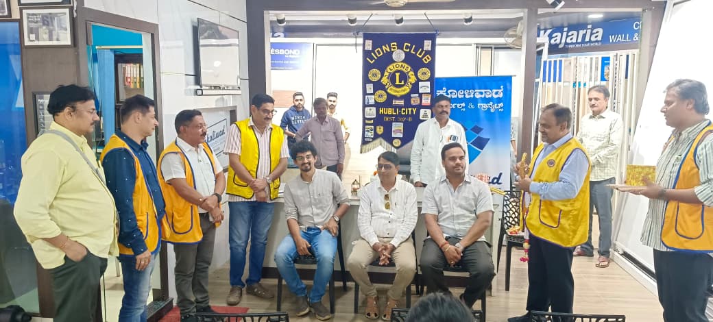23.	On 16th September 2025, we, the P.S.T. of Lions Club of Hubli City, celebrated ENGINEER’S DAY in collaboration with our esteemed Club Member MJF, Ln. Shankar Koliwad, at his premises Koliwad Granites, Hubli. 