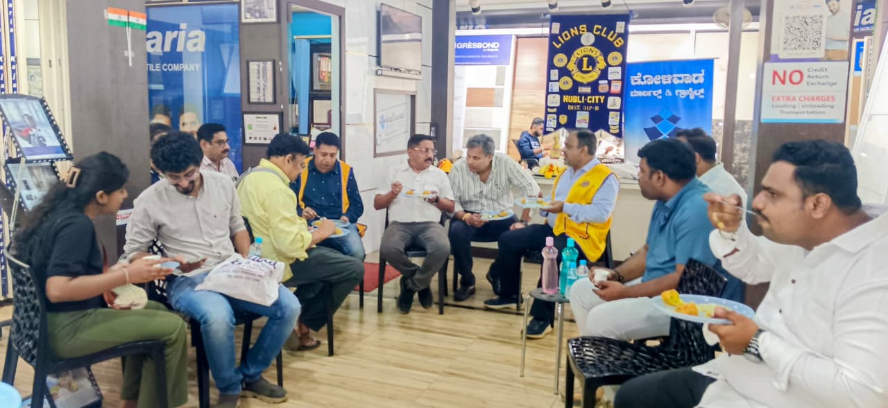 23.	On 16th September 2025, we, the P.S.T. of Lions Club of Hubli City, celebrated ENGINEER’S DAY in collaboration with our esteemed Club Member MJF, Ln. Shankar Koliwad, at his premises Koliwad Granites, Hubli. 