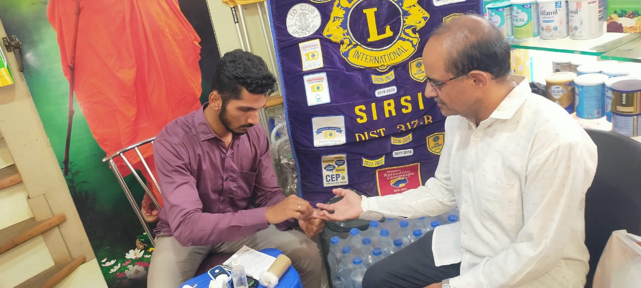 3RD DIABETIC BLOOD SUGAR BP AND HBA1C CHECKUP CAMP (SIGNATURE ACTIVITY)