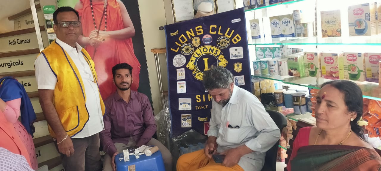 3RD DIABETIC BLOOD SUGAR BP AND HBA1C CHECKUP CAMP (SIGNATURE ACTIVITY)