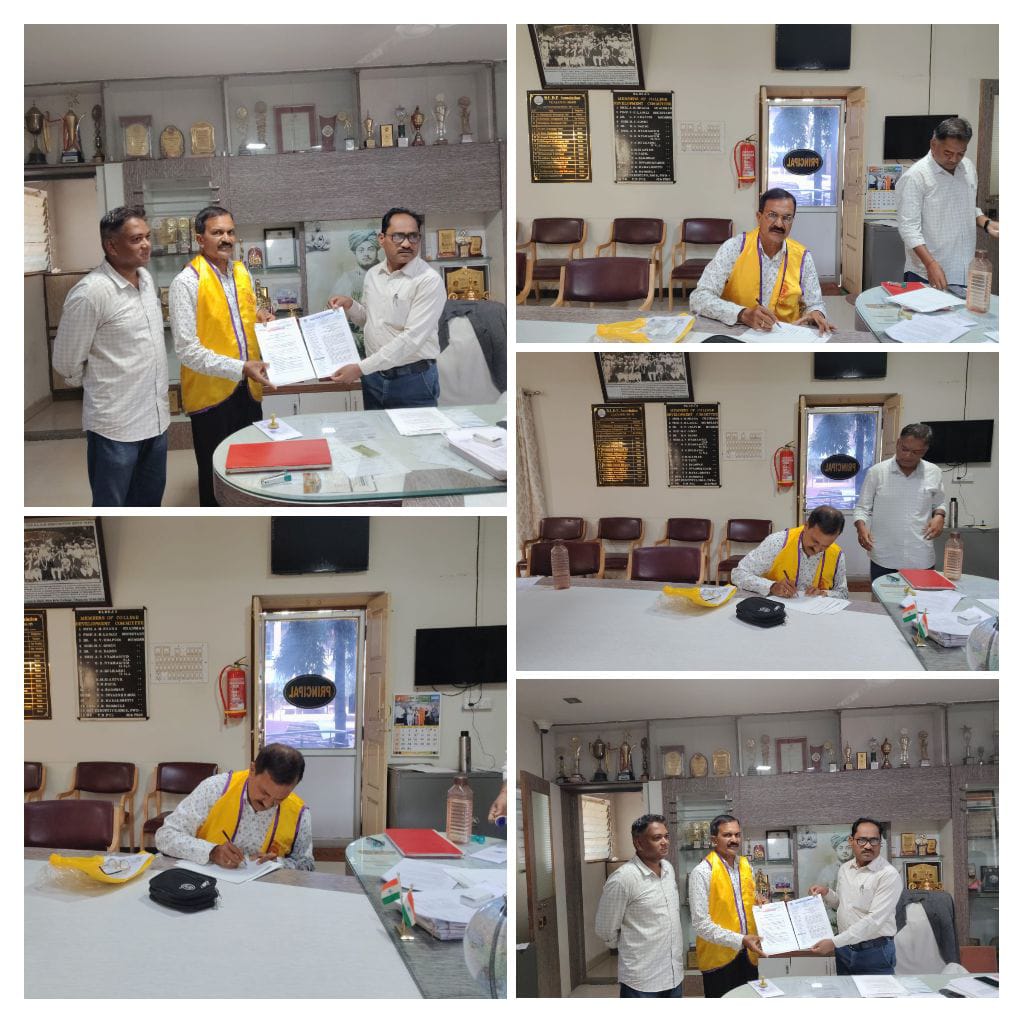 MoU With B.L.D.E Collage.