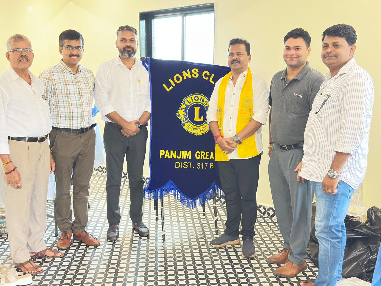 Mandatory Visit to Lions Club of Panjim Greater 