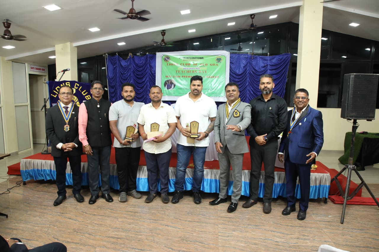 Attended RC Visit to Lions Club of Old Goa 