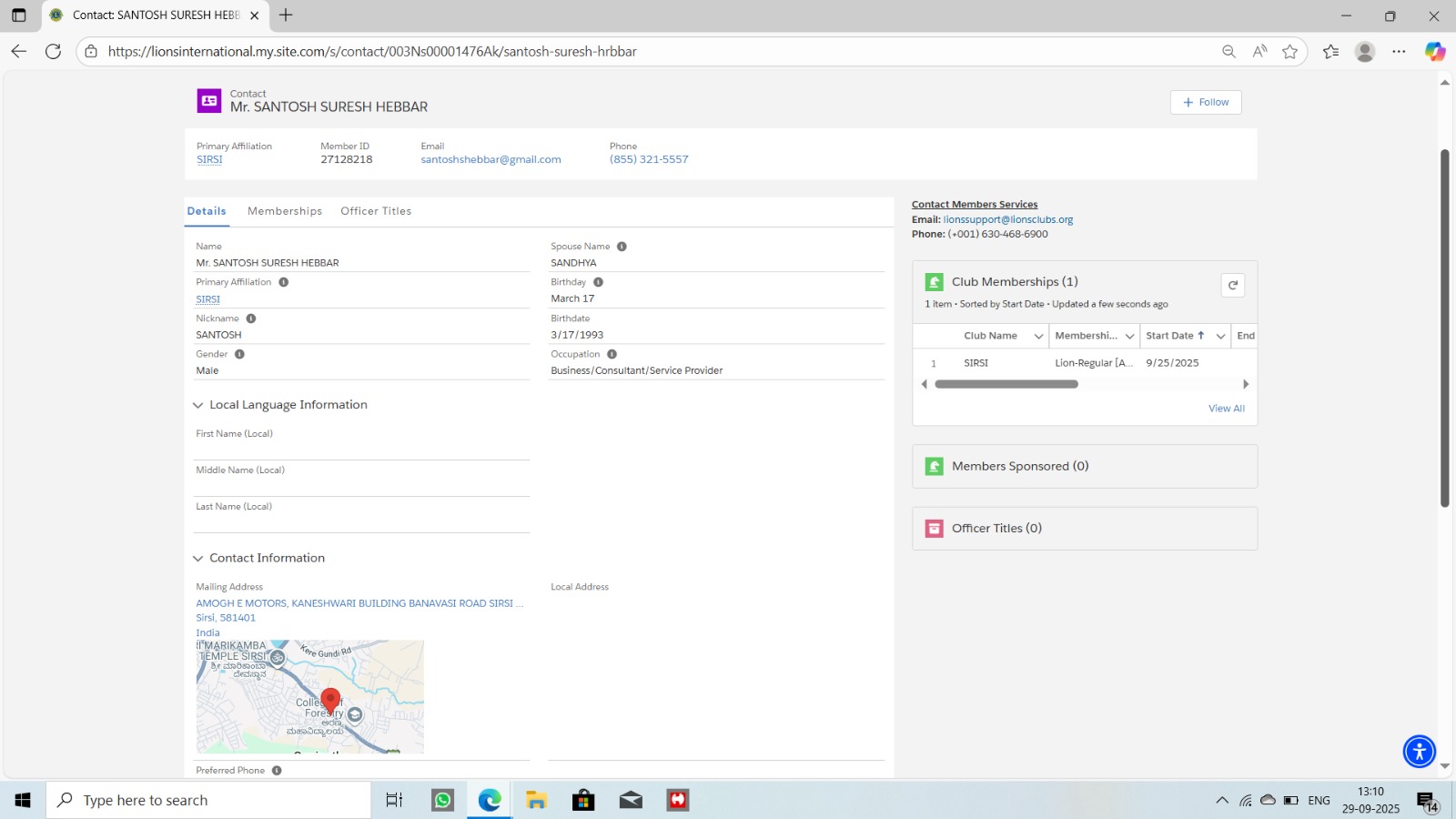 NEW MEMBERS ADDED IN ZONE 1 OF REGION 12