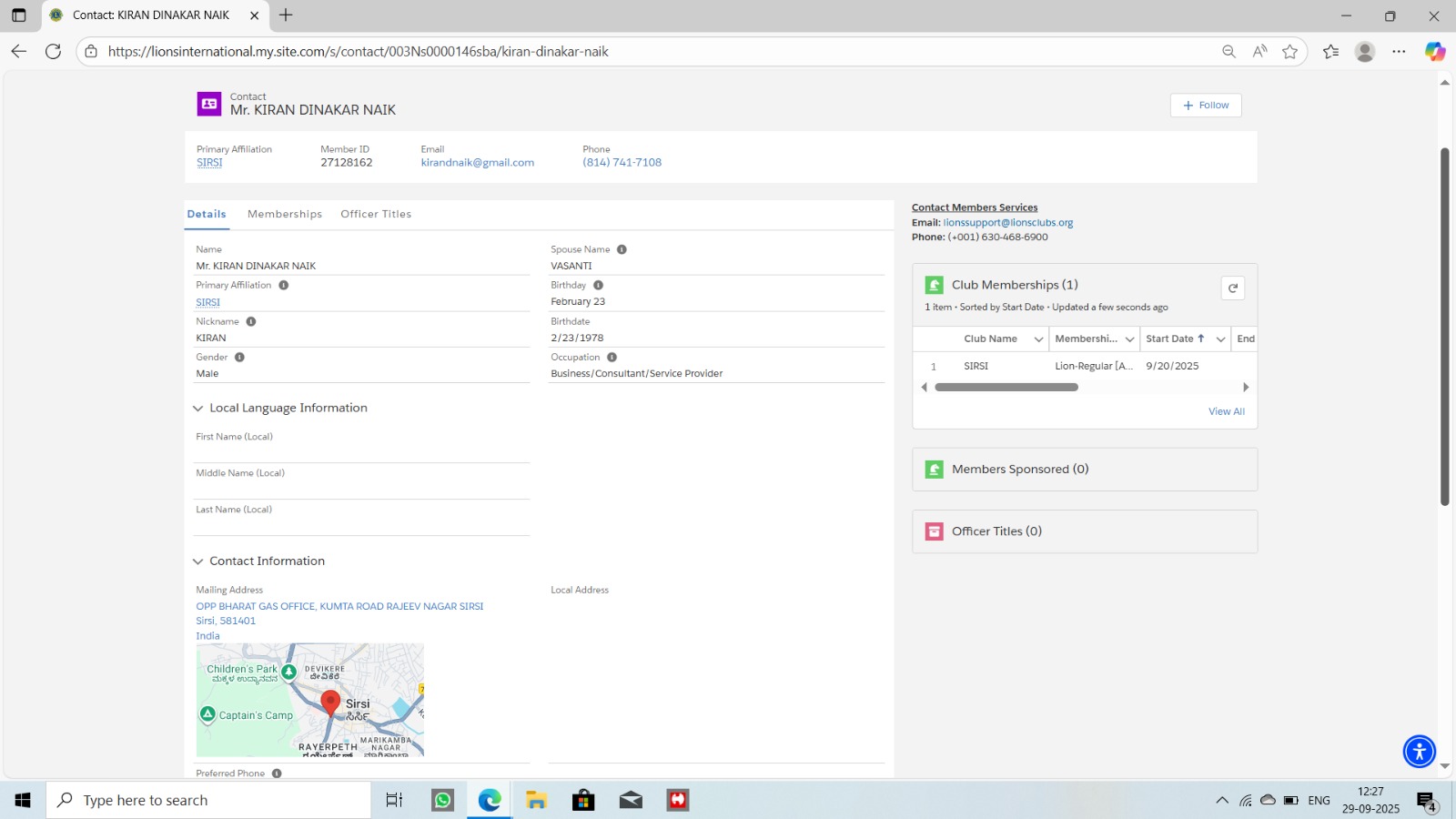 NEW MEMBERS ADDED IN ZONE 1 OF REGION 12