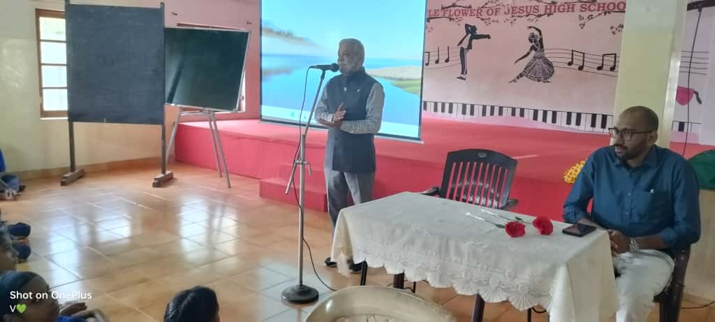 Talk on Mental Health on 4th Oct 2025 at Little flower of jesus