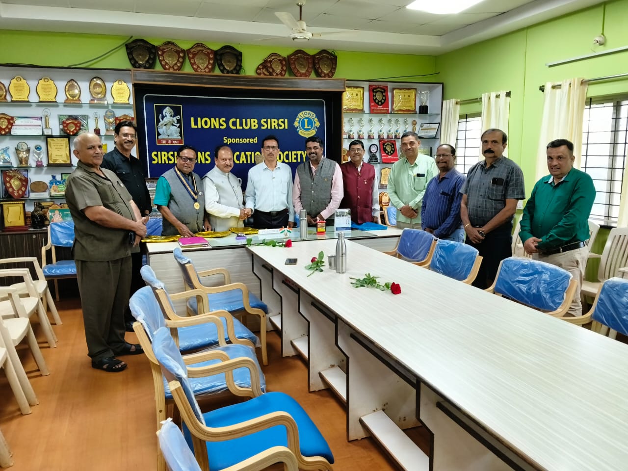 SENIOR CHAMBER INTERNATIONAL NATIONAL PRESIDENT VISIT TO OUR CLUB.