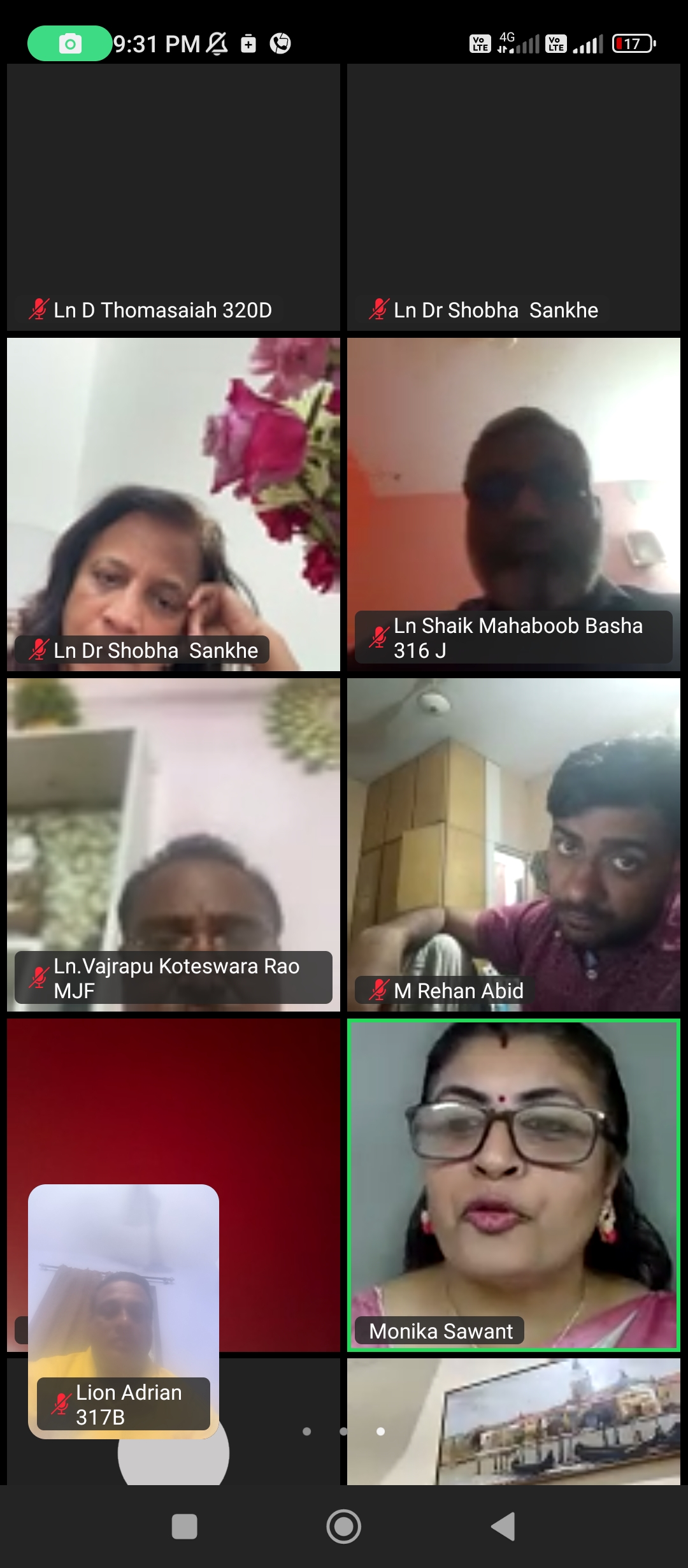 Attended District, Multiple and LCIP Training on Skill Up Online by Our Very Own PDG Lion Monika Sawant 