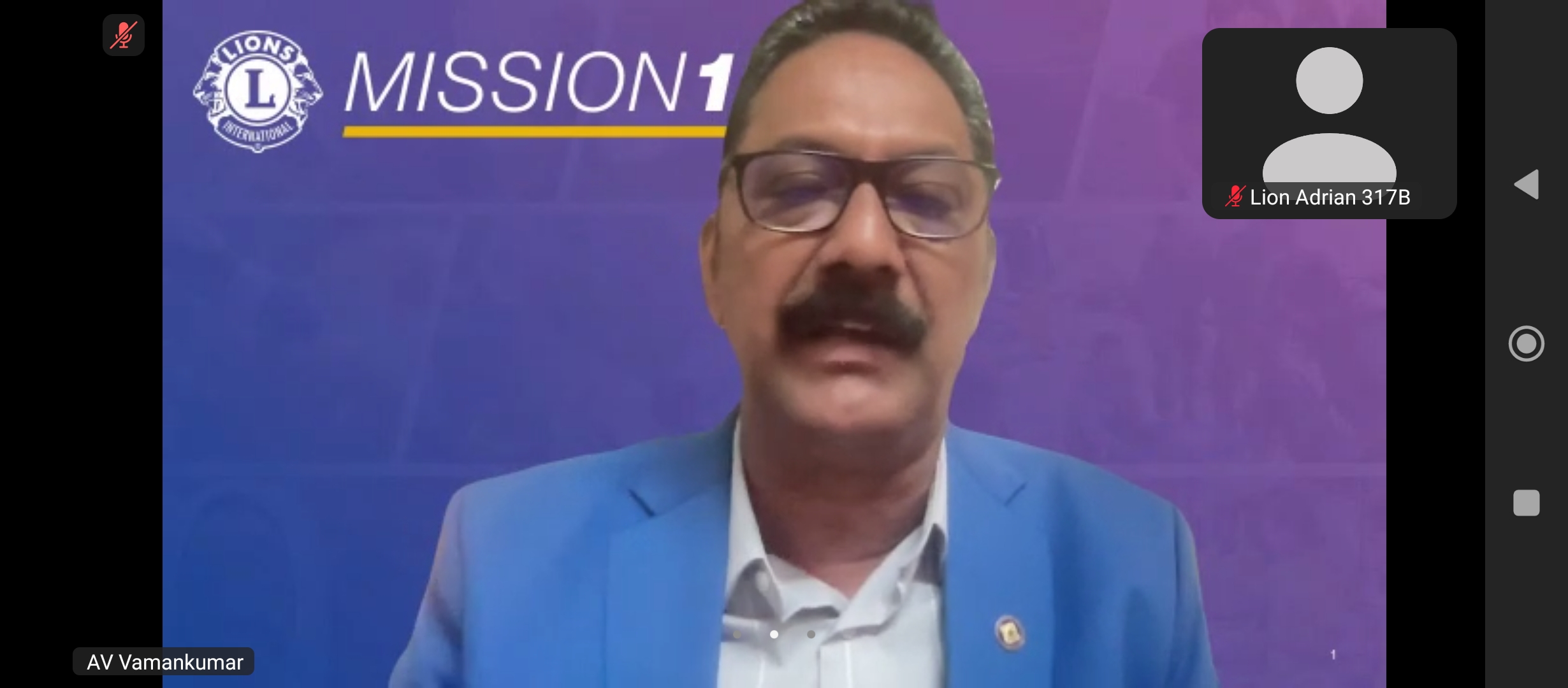 Attendance on Call of DG with National Level Leaders Training and Planing On Mental Health & Well Being Virtually