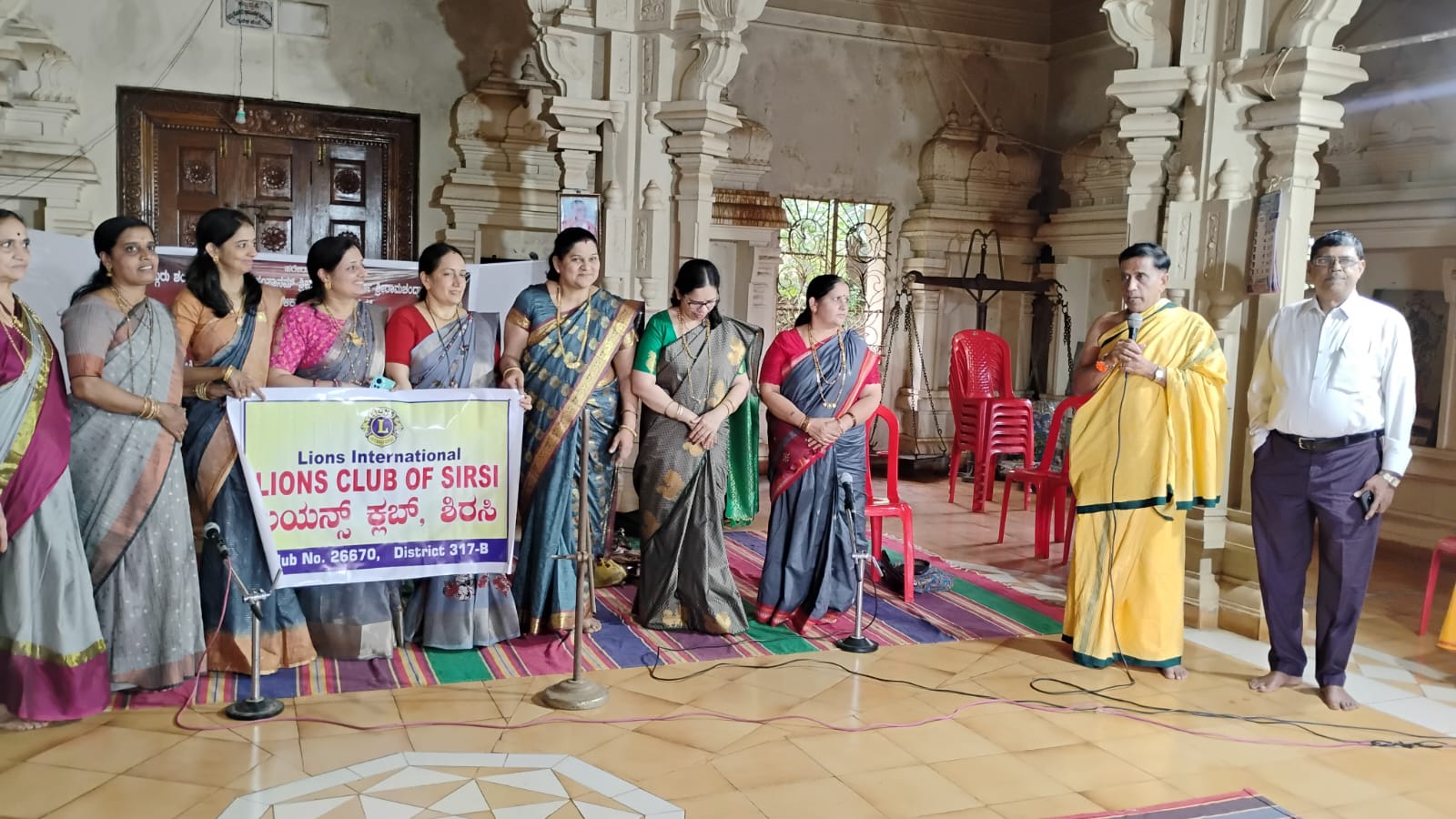 BHAJAN PROGRAM BY LION LADIES TEAM 4